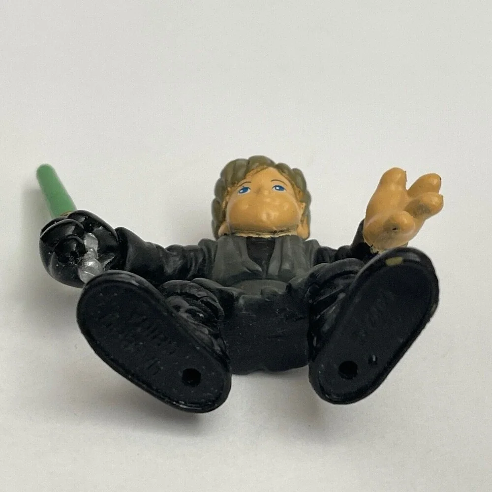Hasbro LFL Star Wars Galactic Heroes Luke Skywalker 2004 Figure 1‎ 7/8